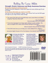DVD Building The Canine Athlete - Strength, Stretch, Endurance & Body Awareness Exercises - Animal Rehabilitation Australia