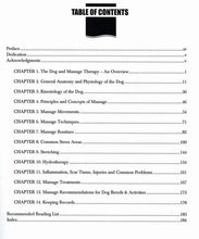 Canine Massage - A Complete Reference Manual - Animal Rehabilitation Australia